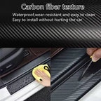 Carbon Fiber Car Door Sill Protection Tape – Scratch-Resistant Waterproof Guard (1–5M)